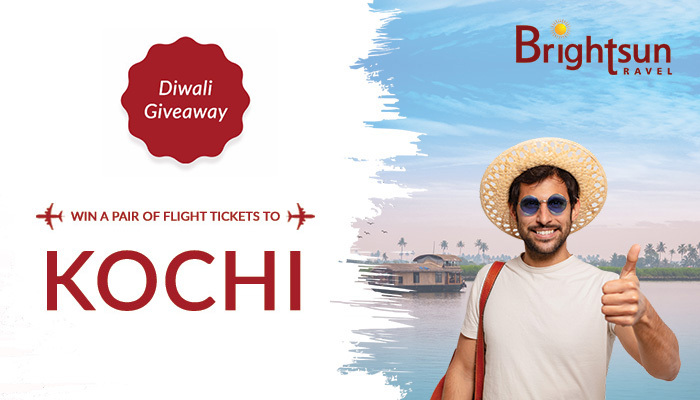 Win a Pair of FREE Round-Flight Tickets to Kochi with Brightsun Travel!